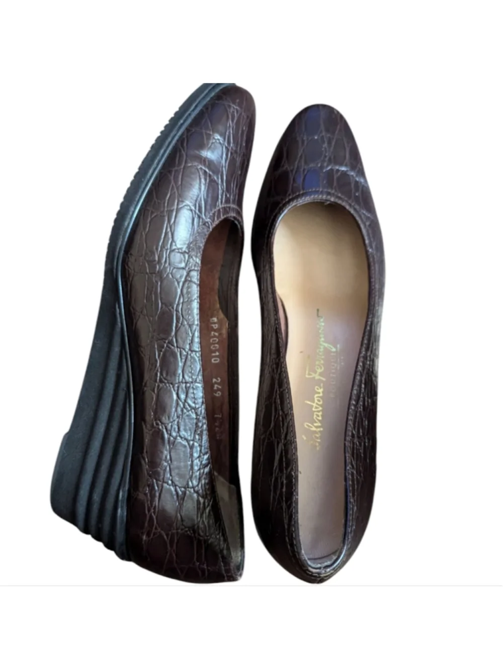 Salvatore Ferragamo Boutique Wedge Heel
